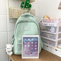 Mochila Impermeable De Alta Capacidad Para Mujer Estilo Universitario Con Portátil Bolsa De Viaje Para Niñas Diseño Lindo Y Moderno - details 2