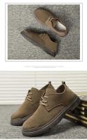 Botas de Tobillo Bajas para Hombres Británicos Tendencia Salvaje de Verano - details 13