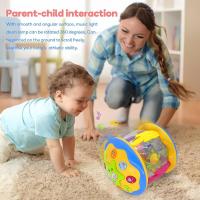 Proyector Rotativo de Oceanos Montessori Juguete Educativo Temprano para Bebés con Música Luz - details 6