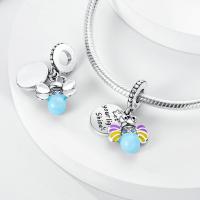Pulsera de encanto S925 Plata esterlina 100% real con diseño de animales para mujeres joyería fina de cumpleaños regalo con piedra principal de zirconia y otros materiales naturales - details 83