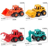 Educational Toys Dump Truck Crane Excavator Toy Vehicles Vehicle Set Inertia Car Toy Pull Back Car Engineering Car Car Play Toy - details 7