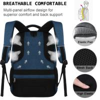 Bolso de hombro para hombre de gran capacidad,Premium Sense,Bolso de hombro de viaje,Negocios,Mochila para portátil,Antirrobo impermeable,Multiusos con puerto de carga - details 18