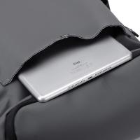 Mochila para ordenador portátil de cuero PU impermeable para hombre, mochila grande para ordenador de negocios, mochila urbana para hombre, carga USB - details 7