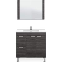 Módulo de Espejo y Cajones Brillo Blanco Tamaño 80x80x45cm Muebles de Baño - details 12