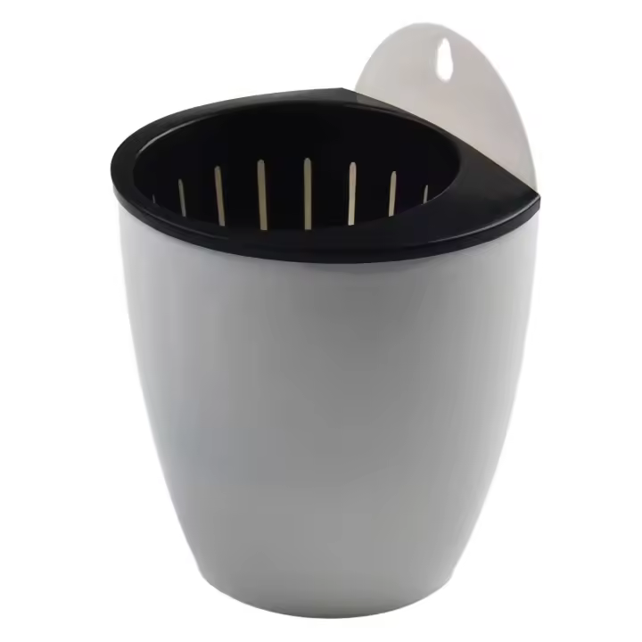 Planta de plástico, absorción de agua automática creativa montada, flores para el hogar, ETA para decoración de paredes - 1