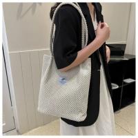 Bolsa de hombro de arte para mujeres _ bolsa de lona necube _ bolsa de pan casual - details 9