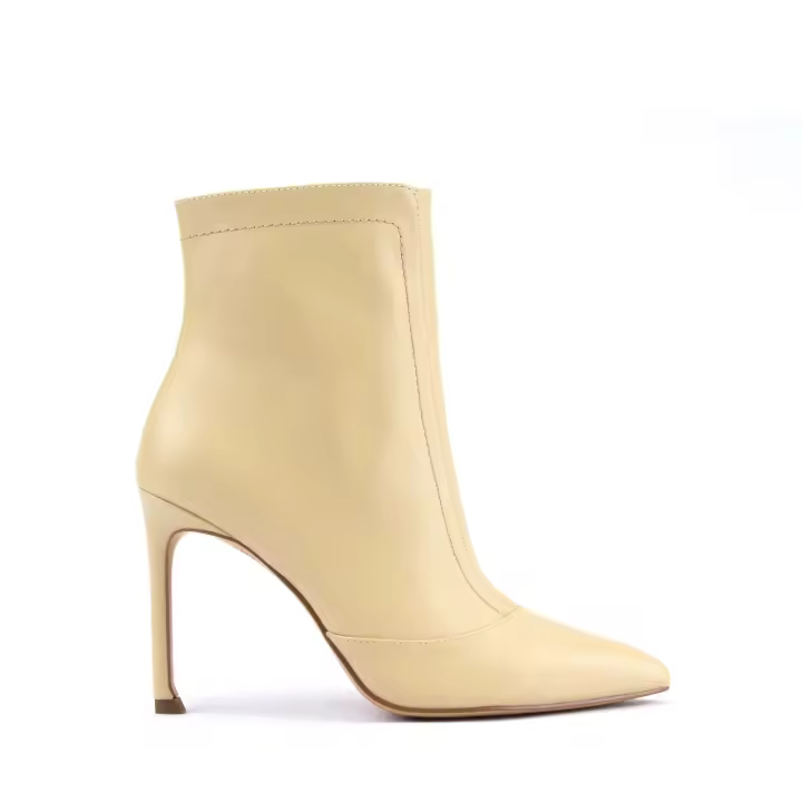 Botines de invierno de cuero genuino de alta calidad para mujer, transpirables, antideslizantes, impermeables, modernos y duraderos - 1