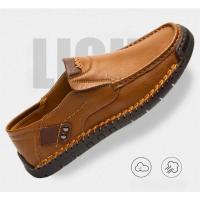 Zapatos Planos de Cuero Hechos a Mano para Hombre Moda Informal, Cómodos, Calidad Superior, Talla 48 - details 2