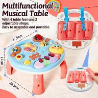 Juguetes Musicales Para Bebés, Mesa De Actividades, Juguetes Educativos Para Niños De 18 Meses A 2 Años - details 4
