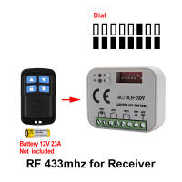 Receptor Universal para Puerta de Garaje Control Remoto Eléctrico 2 Canales Relay 300-868MHz RX MULTI AC DC 9-30V Herramienta de Mejoría del Hogar - details 4