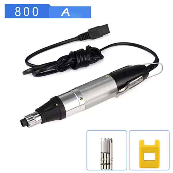 Destornillador Eléctrico Recto DC 220V Set de Herramientas de Mantenimiento y Reparación Accesorios de Bricolaje para el Hogar - 1