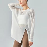 Camisas de Manga Larga para Yoga para Mujer Top Deportivo Fino Secado Rápido - details 1