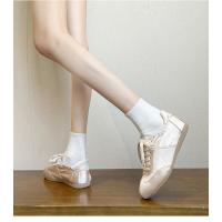 Zapatos de entrenamiento alemanes de satén estilo ballet, nuevos zapatos casuales versátiles de moda de diseñador de nicho. - details 21
