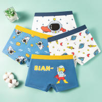 Calzoncillos tipo bóxer para niños, paquete de 4, tipo bóxer de algodón para niños de 2 a 8 años - details 6