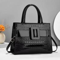 Bolso cruzado de cuero brillante, moderno y versátil, bolso elegante y atmosférico, mochila de lujo de alta gama - details 0