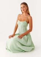 "Vestido Largo de Tirantes con Volantes 2025 - Pliegues Elegantes, Estilo Europeo, Moda Boho Chic, Vestido Femenino para Verano, Playa o Eventos |   Envío Rápido Miravia" - details 29