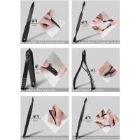 Scttomon Kit de Peluquería Profesional Juego de 15 Piezas de Acero Inoxidable para Manicura y Pedicura Limpiador de Cutículas con Bonita - details 1