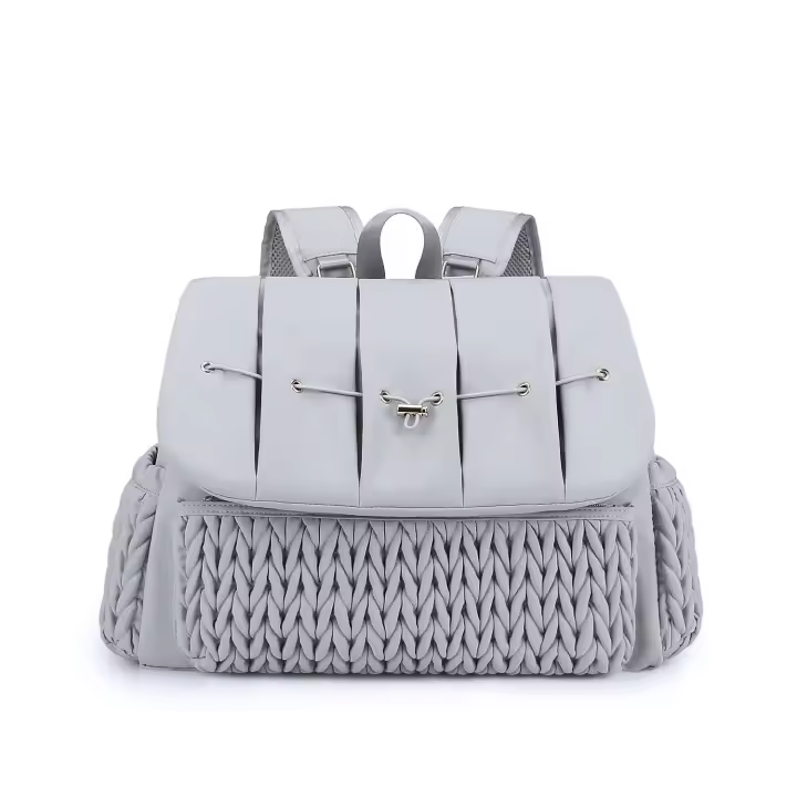 Bolsa de Mamá de Doble Hombro de Gran Capacidad Portátil, Impermeable, Aislante Térmico para Viajes al Aire Libre - 1