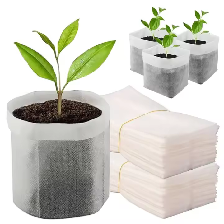 Cultivo de plantas de vivero, bolsas de frutas de árboles de vivero no tejidas biodegradables, herramientas para jardín y hogar - 1