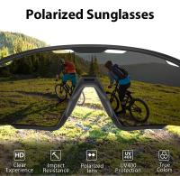 KAPVOE Gafas de Ciclismo Polarizadas Gafas de Sol Deportivas para Hombres y Mujeres - details 3