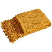 Manta de Punto Estilo Crema, Chal, Oficina, Funda, Sofá, Aire Acondicionado - details 0