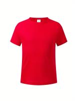 Quick Dry Breathable T-Shirt for Boys - Lightweight Moisture Wicking Top Tee for Active Kids - details 6