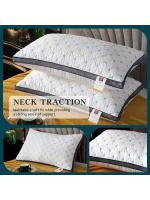 Almohada de Algodón con Pluma de Estilo Hotel Almohada de Cuello Tres Dimensional para Dormitorios y Hoteles - details 2