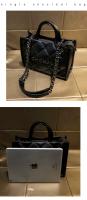 Bolso para mujer con letras de diamantes de lujo de marca Hong Kong2025Nueva moda de alto grado de un hombro bolsa de axilas - details 13