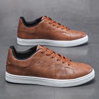 Zapatillas bajas informales con cordones y punta redonda para hombre, perfectas para primavera y verano - details 1