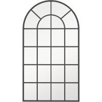Espejo Decorativo de Pared 60x91 cm Espejo de Ventana de Metal para Salón Dormitorio Entrada Estilo Moderno Negro - details 27