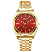 Reloj de cuarzo con calendario nuevo Nautilus simple con banda de acero para hombre - details 13