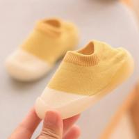 Zapatos de primeros pasos para bebé, niño pequeño, niño y niña, suela de goma suave, zapatos casuales descalzos, botines de punto antideslizantes - details 3
