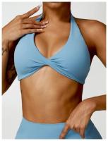 Mujeres Sexy belleza espalda gimnasio correr Push Up Yoga deportes sujetadores transpirable envuelto Yoga deportes sujetadores copa triangular ropa interior femenina - details 9