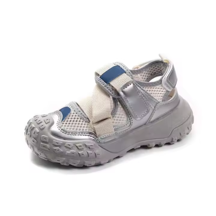 Nueva tienda de moda para caminar deportivo para bebés, antideslizante, tela de malla ligera, lindos zapatos deportivos para niños, pd 26-37 yuanes a bajo - 1