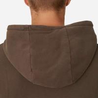 Decheng OEM Street para hombres y mujeres, sudadera con capucha de algodón pesado para hombre, color marrón en blanco, de alta calidad, Extra grande - details 5