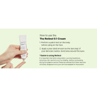 Crema COSRX Retinol 0,1%, 0,67 oz, crema antienvejecimiento para ojos y cuello con tratamiento retinoide para reafirmar la piel, reducir las arrugas, finas - details 5