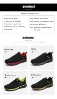 Zapatillas Casuales Ligeras y Cómodas para Hombres Zapatos de Caminar Atléticos Transpirables de Talla Grande 46 - details 4