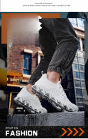 Zapatillas de deporte de moda para hombre, zapatos deportivos informales de moda con parte superior baja y parte inferior suave, zapatos para correr transpirables de malla - details 6