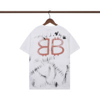 2025 Camisas casuales básicas de moda de verano, camisetas holgadas de algodón puro para hombres y nuevas camisas de manga corta para parejas con estampados de logotipos en la parte delantera - details 11