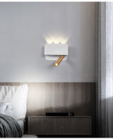 LEFAN-Lámpara LED giratoria de pared para dormitorio, foco moderno y Simple de 6W, luz de lectura para Hotel y cabecera - details 2
