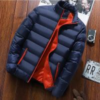Chaquetas cálidas con cuello levantado para hombre, abrigos casuales, abrigos masculinos, moda de otoño e invierno - details 5