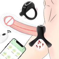 Anillo vibrador Leten para hombres, anillos de silicona, vibración intensa, vibrador para hombres, erección más larga, más dura y fuerte, juguetes sexuales para adultos - details 0