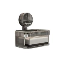 Soporte de esponja para jabón con ventosa sin perforaciones, caja de jabón de drenaje impermeable montada en la pared con caja de drenaje, estante de jabón extraíble para Baño - details 4