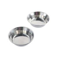 Metal Feeder Bowl Large Capacity Dog Bowl Stainless Steel Silver Cat Water Feeder Bowls Non-rust Pet Food Container Puppy - details 6