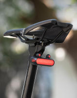 ROCKBROS-luz trasera para bicicleta IPX6, LED tipo C, carga, 5 modos, advertencia de seguridad - details 0