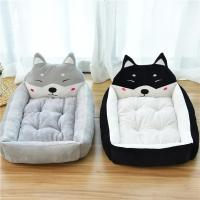 Camas de dibujos animados para Mascotas, sofá lavable para cachorros y gatos pequeños y medianos, suministros para Mascotas, perrera para Chihuahua y Bulldog, Invierno - details 1
