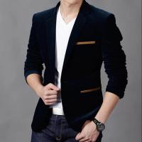 Traje de Blazer de Lujo para Hombres Otoño 2025 Ajuste Delgado Moda de Alta Calidad - details 9