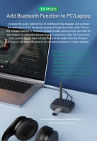 Transmisor y receptor de Audio 3 en 1 con Bluetooth 5,3, compatible con USB, UDisk Play, 3,5mm, AUX, estéreo, HIFI, sin pérdidas, adaptador inalámbrico de música - details 3