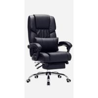 Silla giratoria de Oficina Silla de Escritorio de Malla con reposacabezas Mecanismo sincronizado y Altura Ajustable Negro - details 20