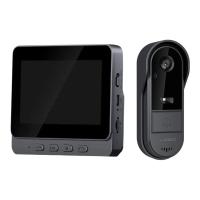 timbre HD WiFi de 2,4G Pantalla IPS de 4,3 pulgadas Timbre de puerta inteligente Cámara de puerta con intercomunicador - details 5